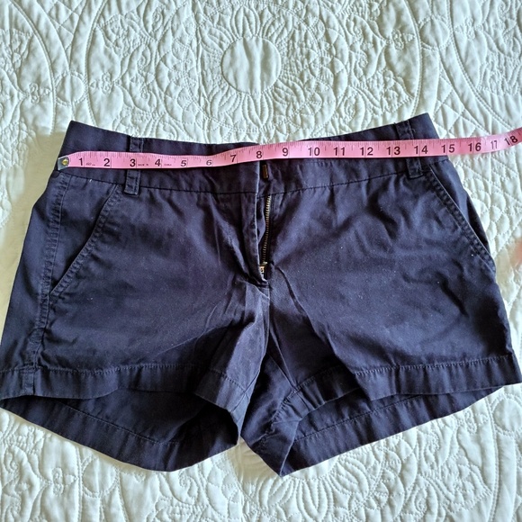 J Crew Navy Chino Shorts - Picture 4 of 6